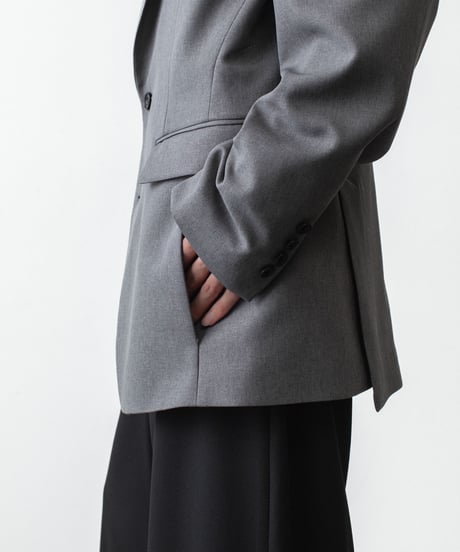 2 BUTTON NEW RECYCLE POLYESTER JACKET
