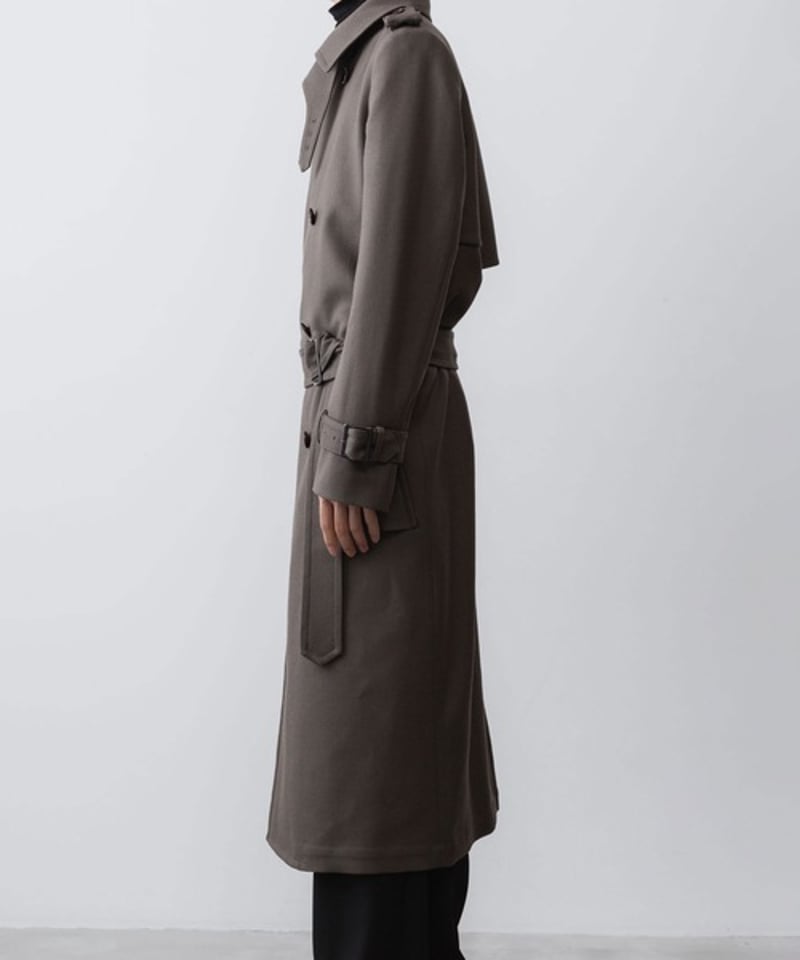 NEW WOOL TRENCH COAT/L.BROWN | ato AOYAMA