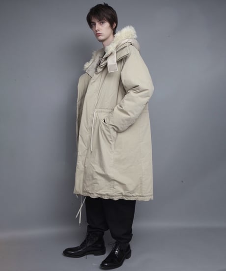 THINSULATE PADDED COAT/IVORY