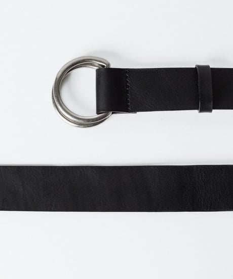 DOUBLE RING BELT/BLACK