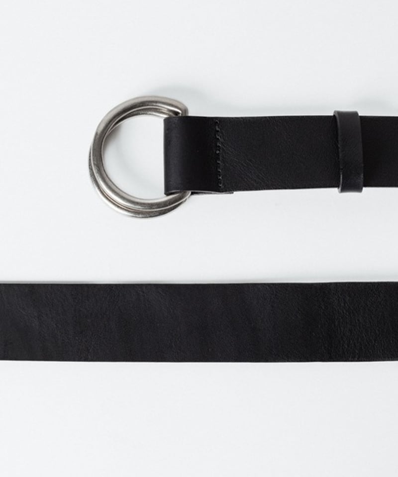 DOUBLE RING BELT/BLACK | ato AOYAMA