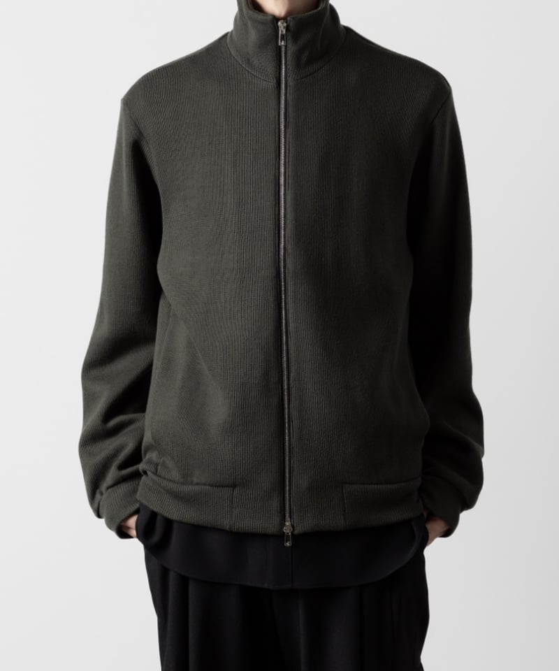 新品 ato 24AW STAND COLLAR ZIP CARDIGAN 新品 ato 24AW STAND COLLAR ZIP CARDIGAN