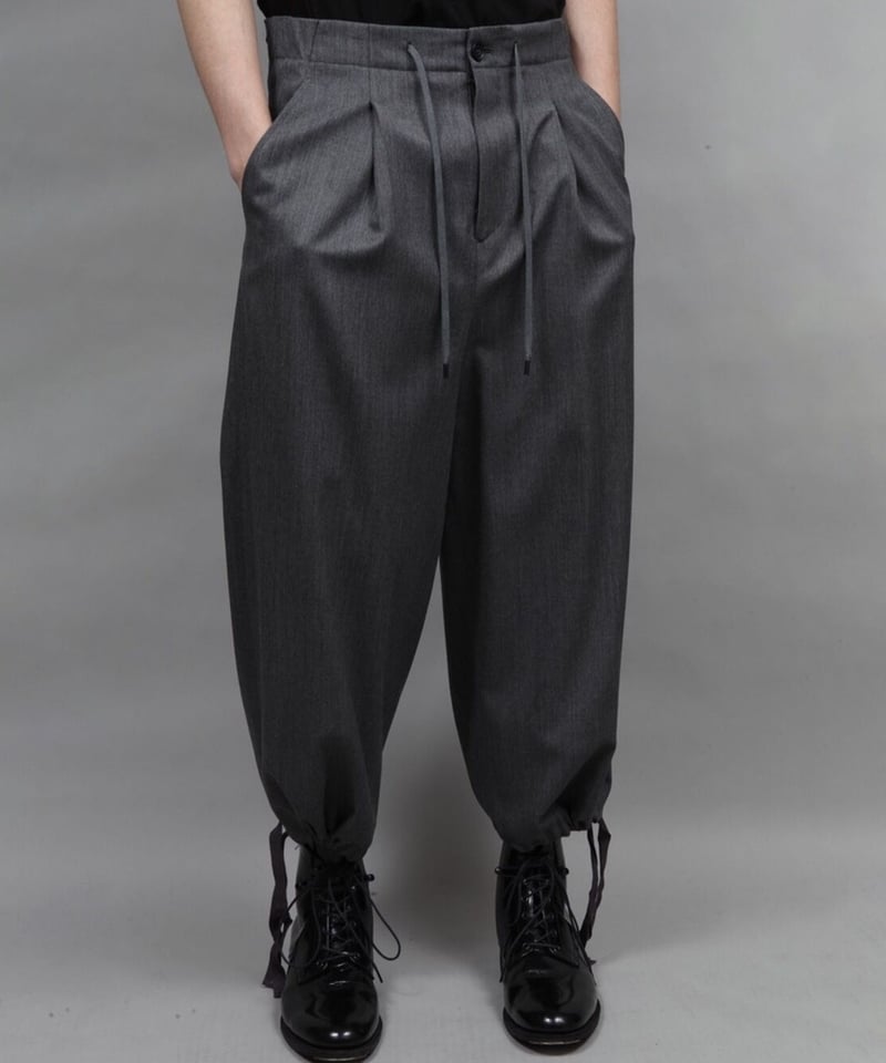 DRAW CODE WIDE PANTS/GRAY | ato AOYAMA DRAW CODE WIDE PANTS/GRAY | ato AOYAMA