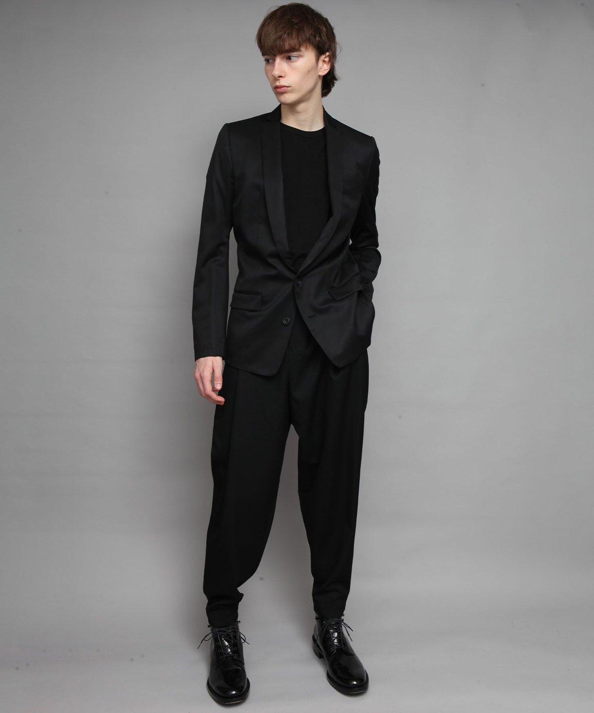 【極美品】現行品　ADORE アドーア プルーフナイロンタフタジャケット 38 セール】 ◇ソフトダンボールジャケット （テーラードジャケット