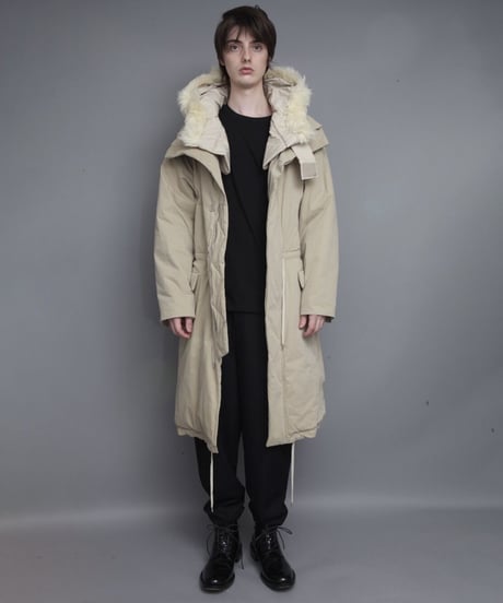 THINSULATE PADDED COAT/IVORY