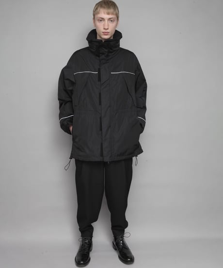 NYLON MOUNTAIN PARKA/BLACK