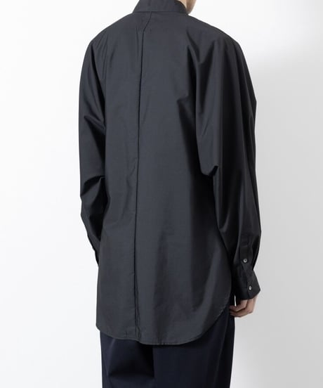 TC BROAD DRAPE SHIRT/BLACK