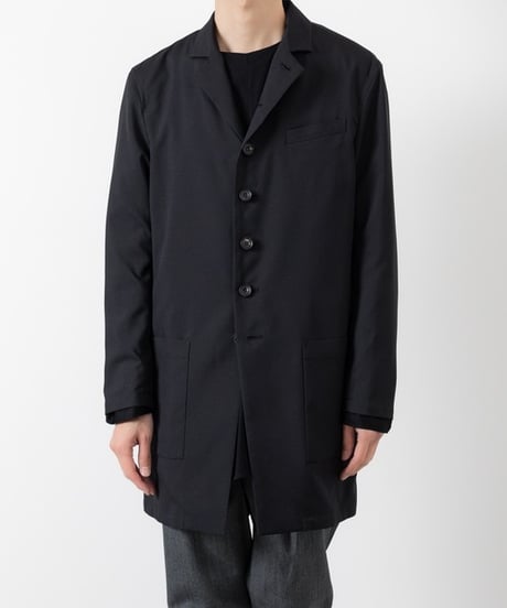 TROPICAL CLOTH JACKET/BLACK