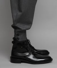 CLASSIC WOOL CUFFS PANTS/GRAY