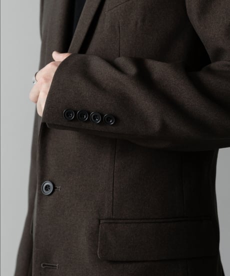 SHARP TAILORED 2B JK/ D.KHAKI