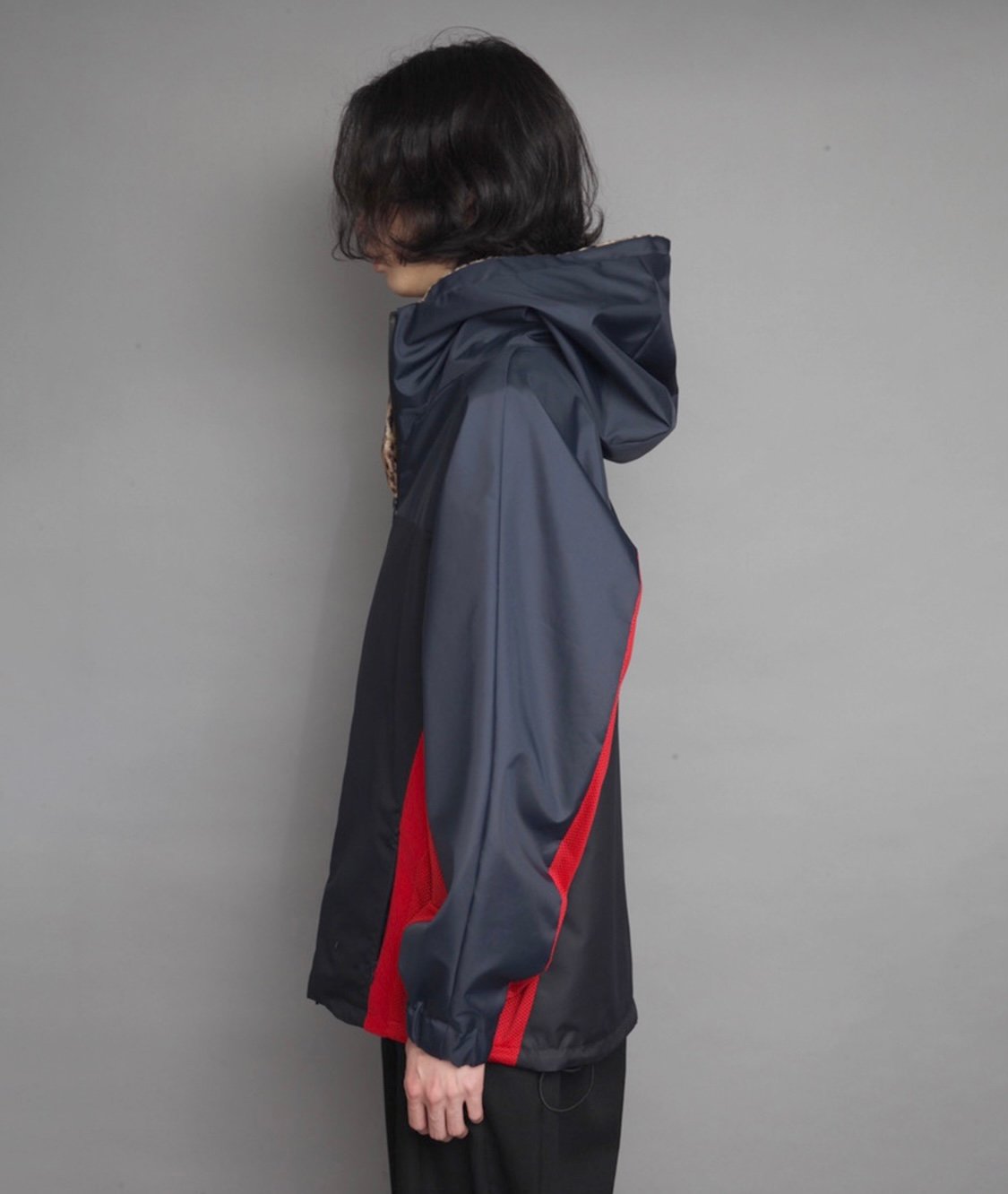 HOOD NYLON BLOUSON/NAVY | ato AOYAMA