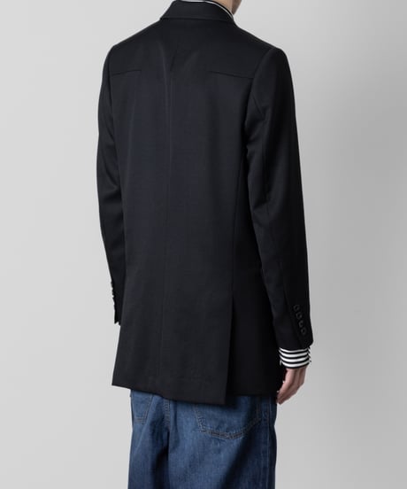 PEAKED LAPEL SINGLE JK/BLACK