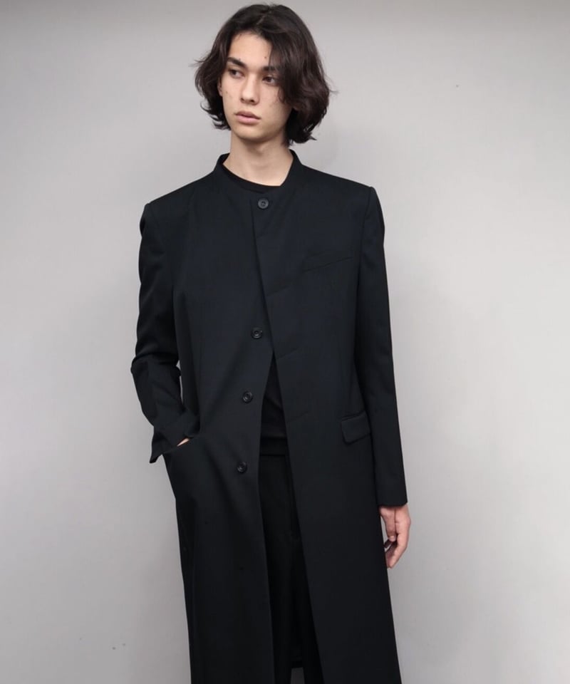 早い者勝ち！　アトウ　ato ブラック　コート OVERSIZED PEA COAT/BLACK | ato AOYAMA