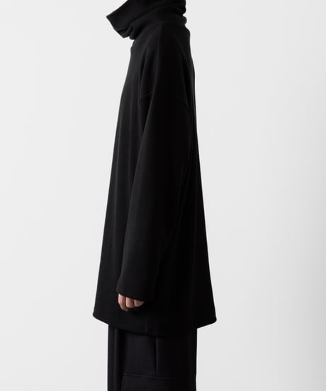 OVERSIZED TURTLE-NECK/BLACK