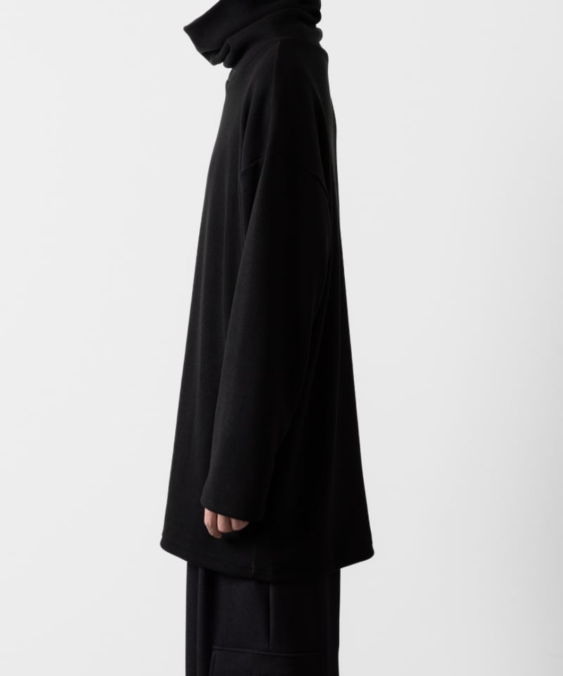 OVERSIZED TURTLE-NECK/BLACK | ato AOYAMA OVERSIZED TURTLE-NECK/BLACK | ato AOYAMA