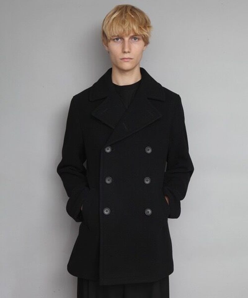 NEW CLASSIC P-COAT/BLACK | ato AOYAMA