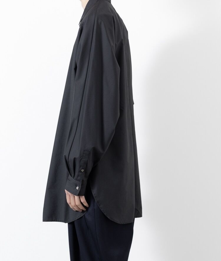 トップス TC BROAD DRAPE SHIRT/WHITE TC BROAD DRAPE SHIRT/WHITE | ato AOYAMA