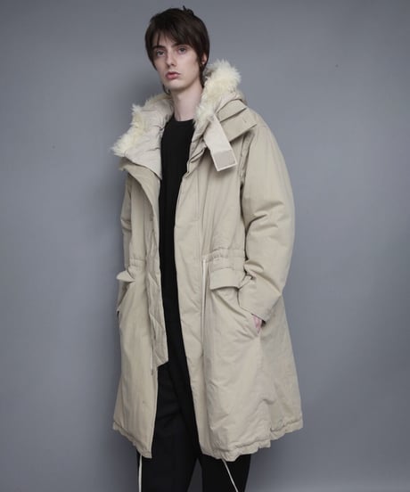 THINSULATE PADDED COAT/IVORY