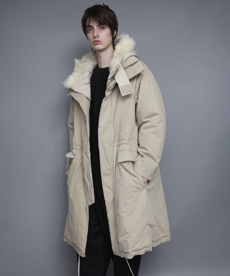THINSULATE PADDED COAT/IVORY | ato AOYAMA THINSULATE PADDED COAT/IVORY | ato AOYAMA