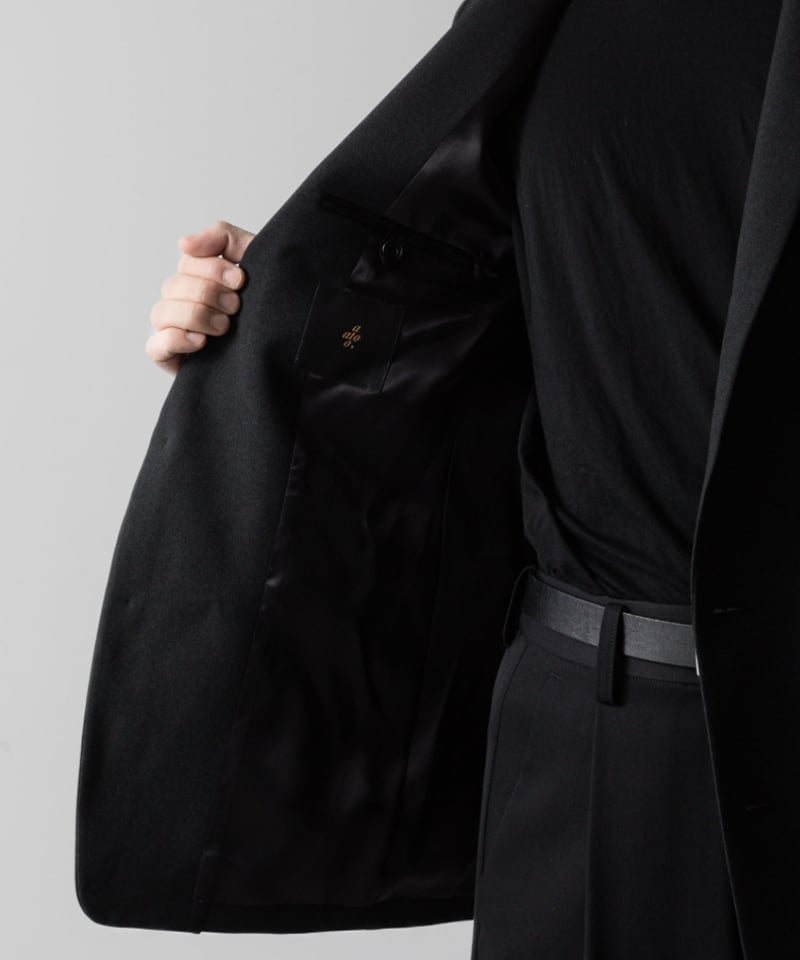 SHARP TAILORED 2B JK/BLACK | ato AOYAMA