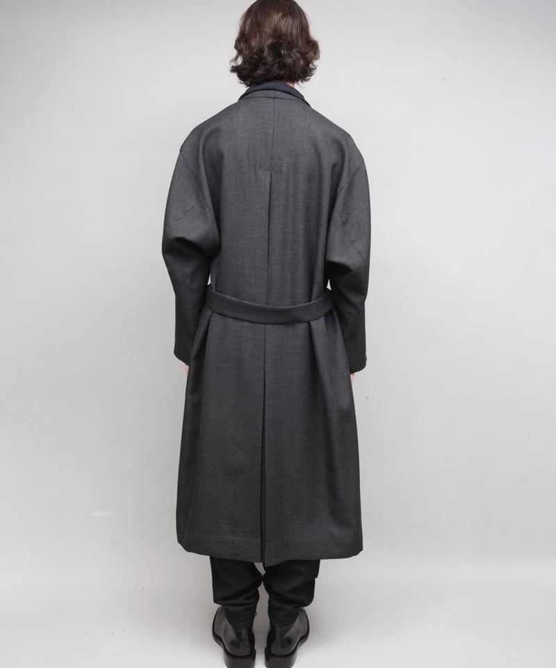 shawl collar coat/C.GRAY | ato AOYAMA