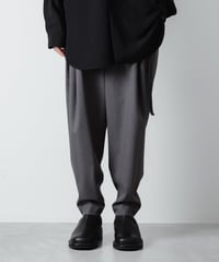 CLASSIC WOOL CUFFS PANTS/NAVY | ato AOYAMA