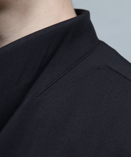 crease double short coat/NAVY