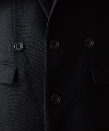 ADJUSTABLE CHESTER COAT/BLACK