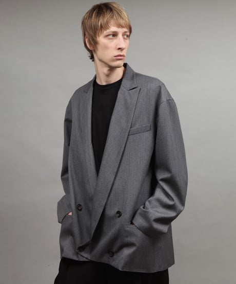 double breasted jacket/C.GRAY