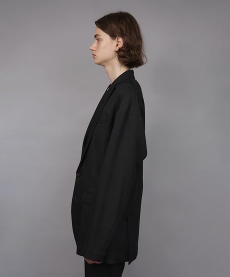 2 BUTTON NEW RECYCLE POLYESTER JACKET