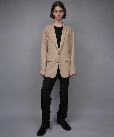 2 BUTTON NEW RECYCLE POLYESTER JACKET