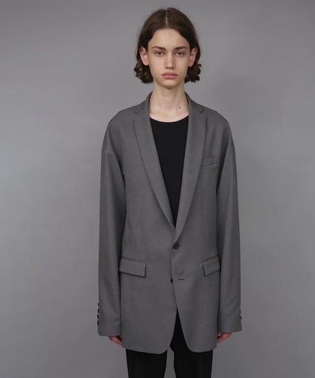2 BUTTON NEW RECYCLE POLYESTER JACKET
