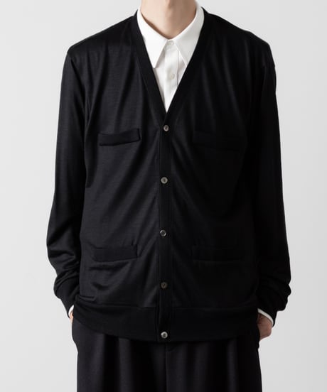 4POCKET CARDIGAN/BLACK
