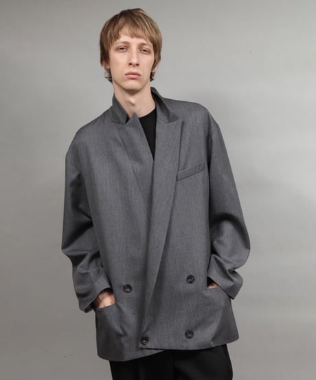 double breasted jacket/C.GRAY