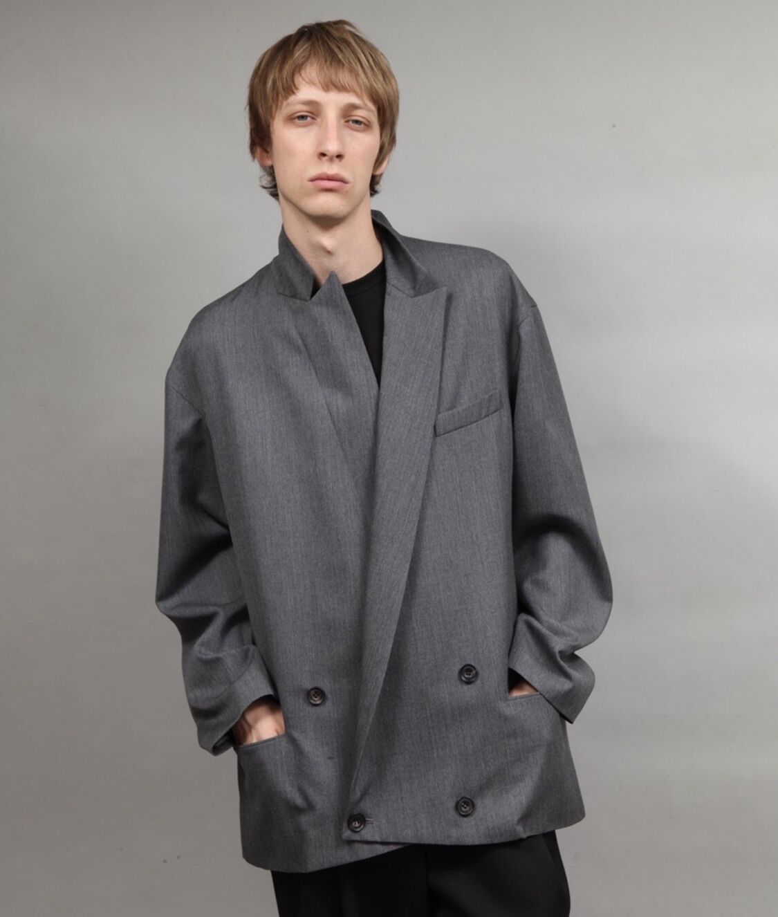 double breasted jacket/C.GRAY | ato AOYAMA