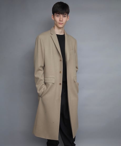 CHESTERFIELD COAT/BEIGE