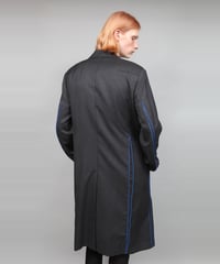 CONCEAL ZIP COAT/DARK GRAY