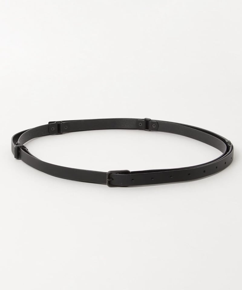 COWHIDE DOUBLE BELT/BLACK | ato AOYAMA COWHIDE DOUBLE BELT/BLACK | ato AOYAMA