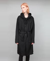 HOODED BLOUSON/BLACK
