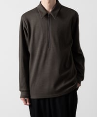 ZIP JERSEY/KHAKI