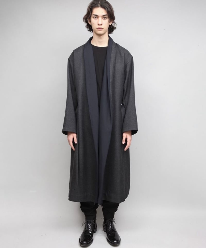 shawl collar coat/C.GRAY | ato AOYAMA