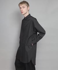 PE/C LONG SHIRT/BKACK