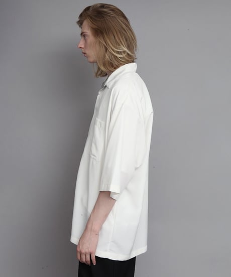 OPEN COLLAR SHIRTS/O.WHITE
