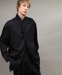 large silhouette jacket/NAVY