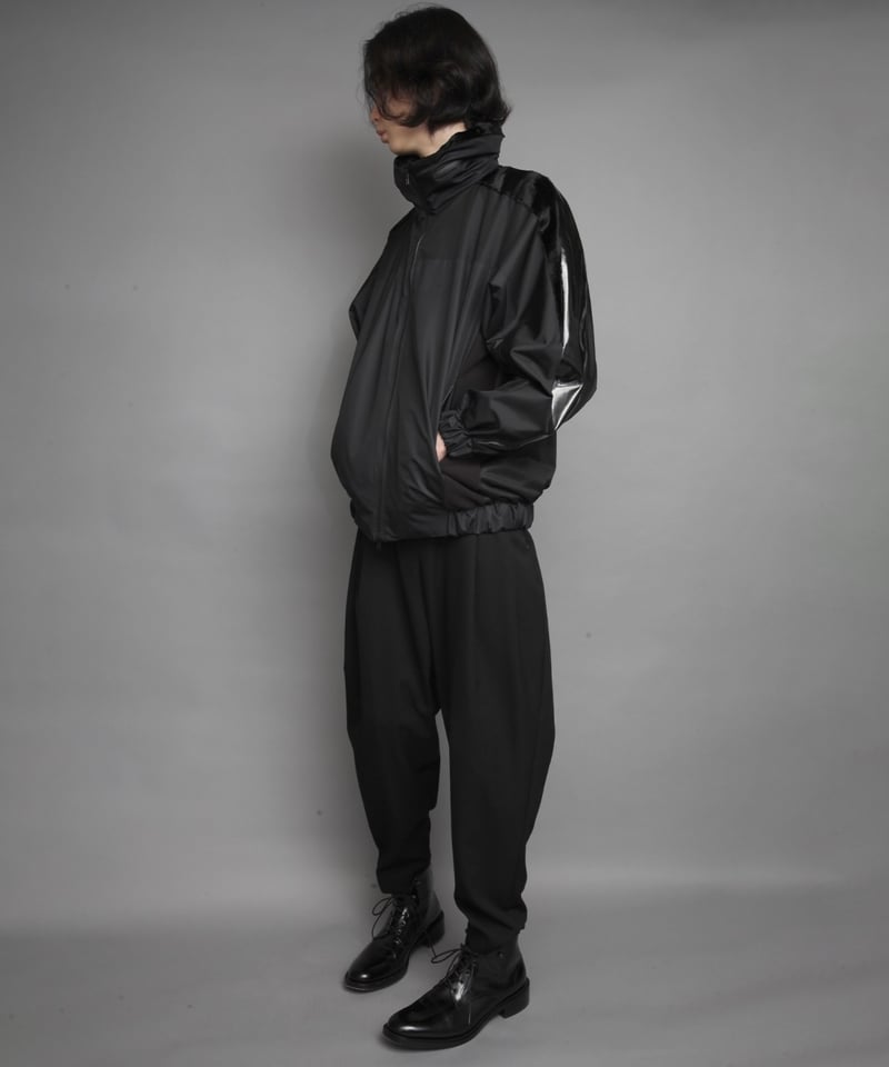 STAND COLLAR BLOUSON/BLACK | ato onlinestore