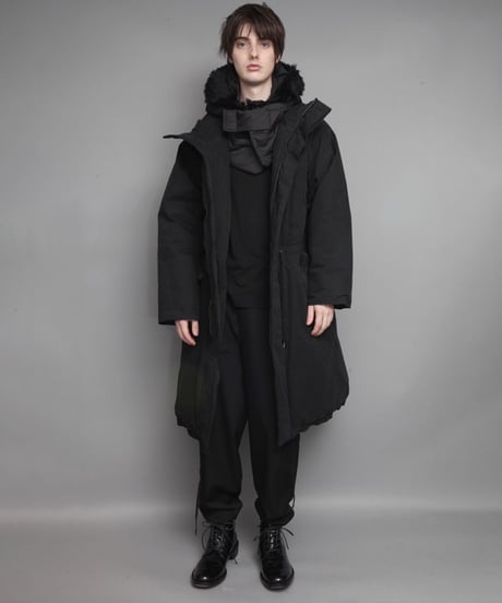 THINSULATE PADDED COAT/BLACK