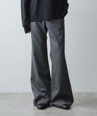 CLASSIC WOOL FLAIR PANTS/GRAY