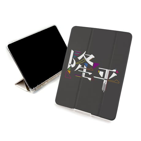 【iPad手帳型ケース】中央プリント