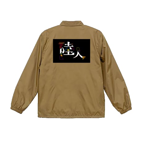 【コーチジャケット】バックプリント