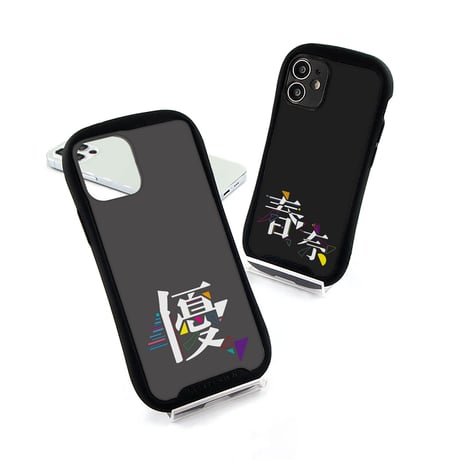 【iPhone専用グリップケース】下部プリント